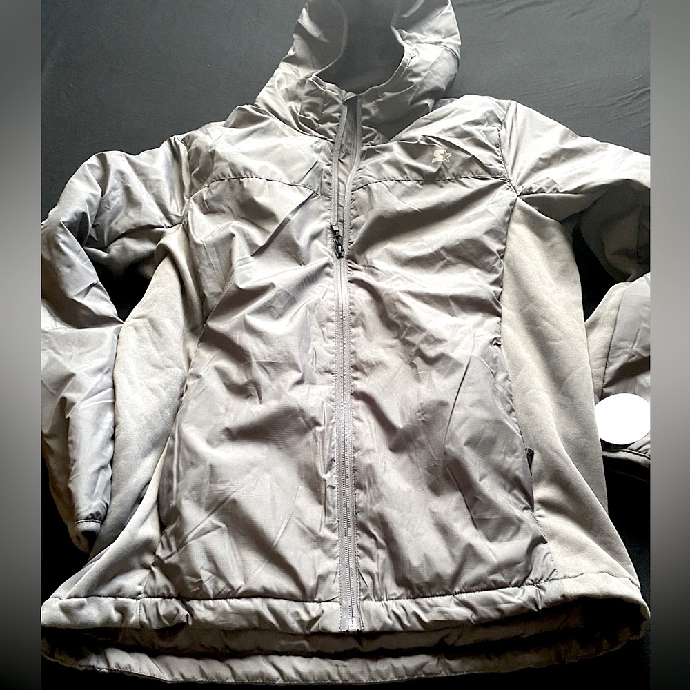 NWOT Original Silver Grey Starter Multipurpose Sport Jacket | medium - Picture 5 of 6